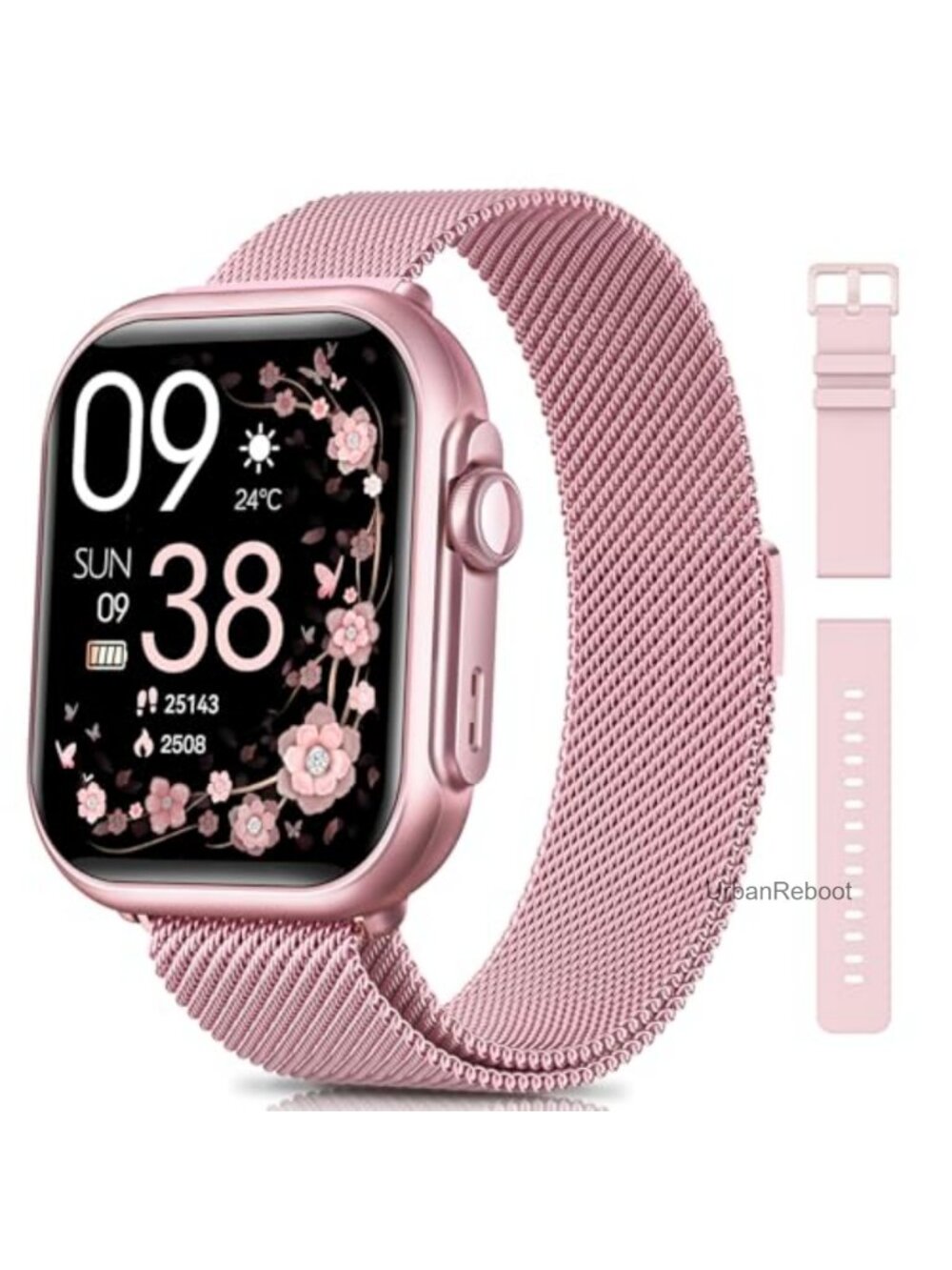 Smart Watch Fitness Tracker SpO2 Heart Rate Sleep IP68 120 Sports
